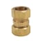 Thrifco Plumbing No. 62 7/8 Inch Lead-Free Brass Compression Coupling 4401382 - alternate 2